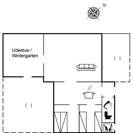 בית נופש Cenia - 450m From The Sea By Interhome Nedre Lysabild