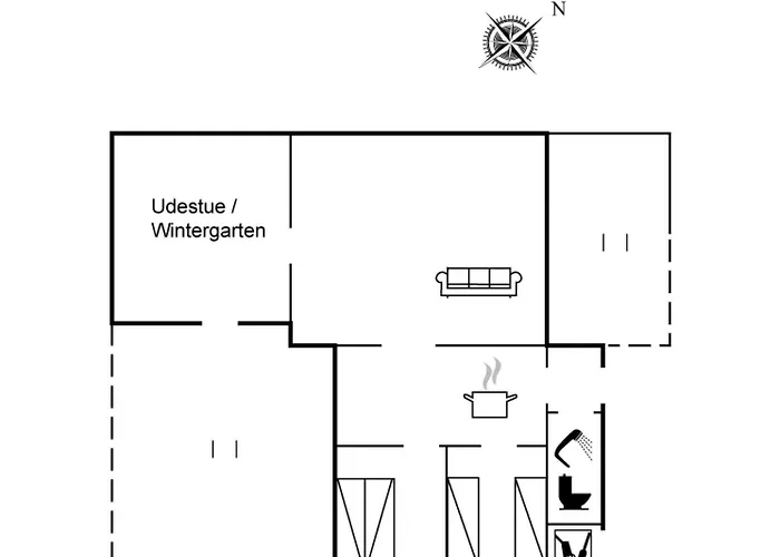 Semesterbostad Cenia - 450m From The Sea By Interhome Nedre Lysabild